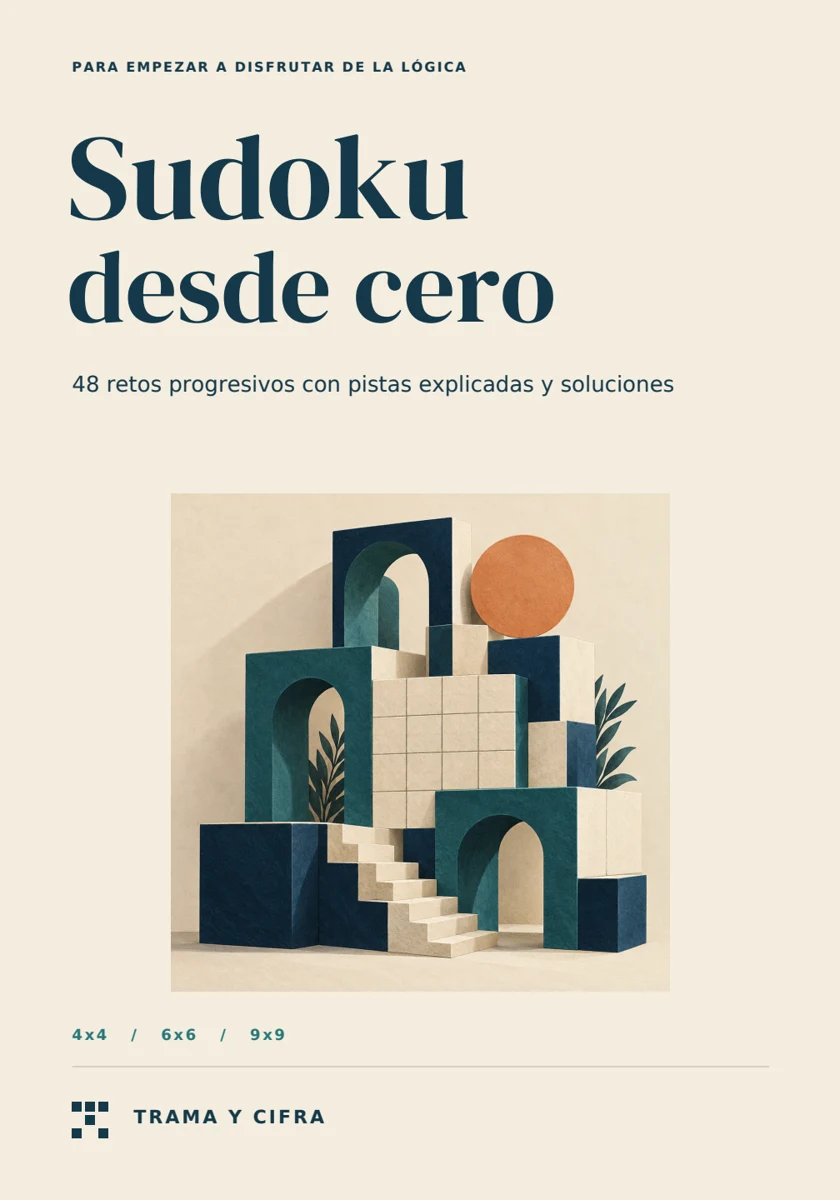 Cubierta de Sudoku desde cero